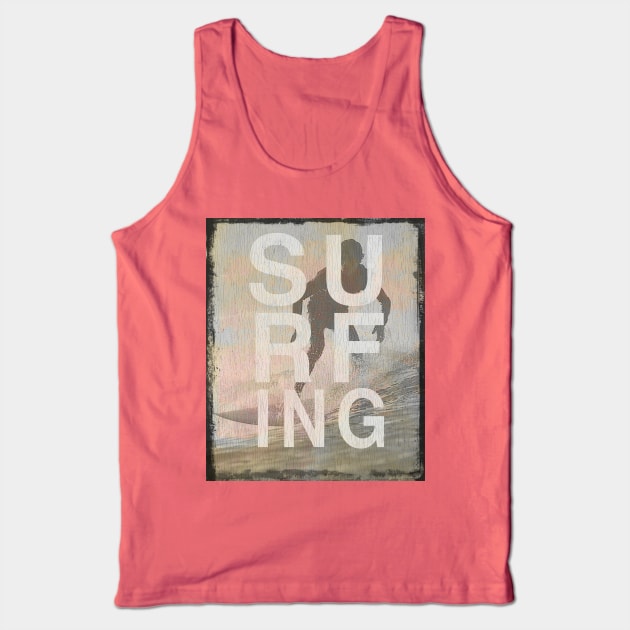 Surfing Tank Top by loumed